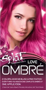 Splat Ombre Hair Color Kit Dyed Hair Ombre Ombre Hair Splat Hair Color