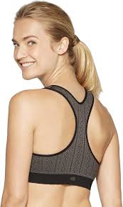 Champion C9 Women's Seamless Padded Lacey Scallop Sports Bra