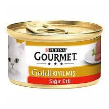 gourmet gold sigir etli yetiskin kiyilmis kedi konservesi konserve kedi urunler