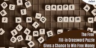 Detailed info plus links to where to play or download. The Free Fill In Crossword Puzzle Gives A Chance To Win Free Money