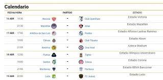 Maybe you would like to learn more about one of these? Fechas Y Horarios De La Jornada 15 Del Guard1anes 2021 De Liga Mx Mediotiempo