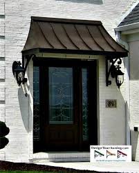 The Juliet Gallery Metal Awnings Projects Gallery Of Metal Awnings Door Awnings Metal Door Awning Front Door Awning