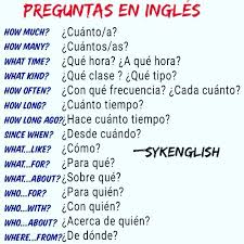 Syk On Instagram Wh Questions Audio English Spanish Spain Ingles Inglesparatodo Learn English Spanish Language Learning This Or That Questions