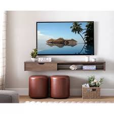 We'll start this project by marking and making cuts for all of the different pieces for the wood floating shelf. Few Floating Tv Stand For Tvs Up To 65 Floating Tv Stand Floating Shelves Living Room Living Room Tv Stand