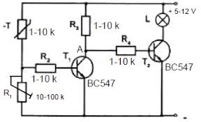 Ntcli Sogukta Calisan Lamba Devresi Elektronik Devre Elektronik Dalga