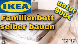 Familienbett bauen wohnen familienbett familien bett und bett. Ikea Familienbett Selber Bauen Ganz Einfach Unter 900 Familienbett 3x2 Meter Youtube