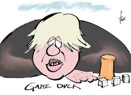 Boris johnson is a leading conservative politician and british prime minister, who was elected leader of the conservative party in the summer of 2019, in a bid to take the uk out of the eu with or without. Brexit Johnson By Tiede Politics Cartoon Toonpool
