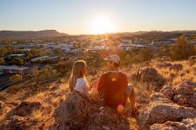 In a suite and a romantic dinner. Guide To Alice Springs Tourism Australia