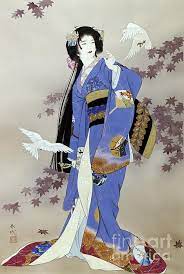 Maybe you would like to learn more about one of these? The Kimono Gallery Japanese Drawings Japanese Art Geisha Art