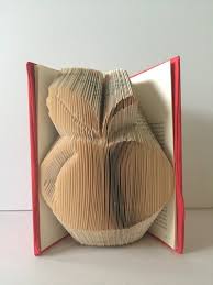 Apple Book Fold Apple Sculpture Apple Book Art Book Folding Etsy Art Teacher Gifts Book Art Folded Book Art