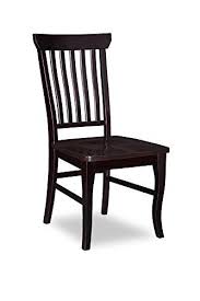 Atlantic Venetian Dining Chairs Set Of 2 With Wood Seat In Espresso Dining Chairs Dining Chair Set Traditional Dining Chairs