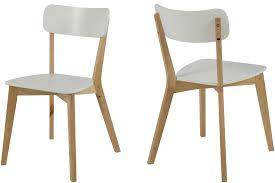 Chaise multipl s blanche en bois et metal pib suisse. Chaise Scandinave Luza Bois Laque Blanc Hellin