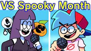 Friday Night Funkin' VS Spooky Month | Spooky Night Funkin' (FNF Mod/Hard)  (Lila Skid and Pump) - YouTube