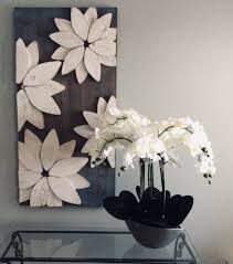 Mod Flowers Wall Decor Wall Decor Crafts Flower Wall Decor Flower Wall