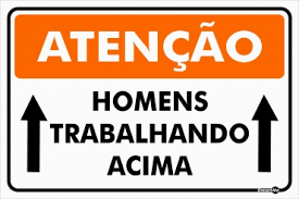 Placa Atencao Homens Trabalhando Acima Encartale Baixe a foto homem trabalhando no computador do nosso banco de imagens gratuito. placa atencao homens trabalhando acima
