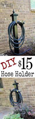 Diy Water Hose Holder Gardening Garden Hose Holder Diy Garden Diy Water