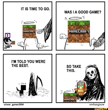I M Told You Were The Best Ifunny Minecraft Memes Minecraft Funny Funny Gaming Memes