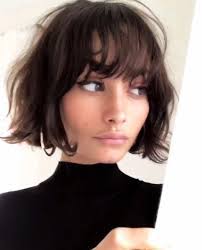 Bob And Bangs My Blog Thin Hair Short Haircuts Short Hair Styles Short Haircuts With Bangs
