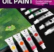 9mL, Oil Paint Set for Fabric Clothing, Nail Glass Drawing ...