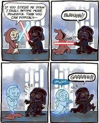 This Is Too Cute And Funny Funny Star Wars Memes Star Wars Humor Star Wars Comics