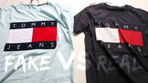 How To Spot A Fake Tommy Hilfiger T Shirt Fake Vs Real Youtube