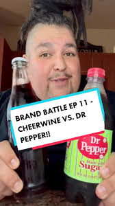 Cheerwine vs. Dr Pepper (Real Sugar) Brand Battle