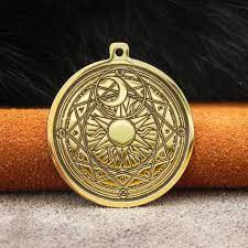 Sun Moon Magic Amulet Etsy Amulet Moon Magic Goddess Jewelry