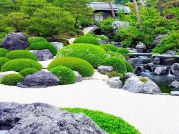 Asiatische Garten Gestaltung Moderner Steingarten Mit Wasserfall Garten Landschaftsbau Landschaftsbau Asiatischer Garten