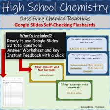 For each of the following problems, write complete chemical equations to describe the chemical process. Types Of Chemical Reactions Worksheets Teachers Pay Teachers