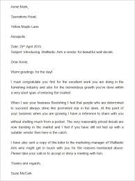 Company Introduction Letter Introduction Letter Letter Templates Business Letter Sample