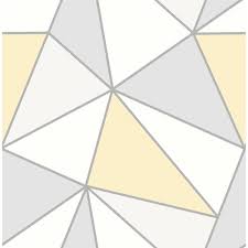 Advantage Apex Yellow Geometric Wallpaper 2814 24979 The Home Depot In 2020 Yellow Geometric Wallpaper Geometric Wallpaper Wallpaper Samples