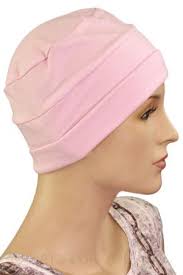Pink Chemo Cap Cancer Head Scarf Cancer Headwear Chemo Caps
