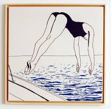 Der Sprung Embroidery On Nettle Stickereikunst Textilkunst Kunst