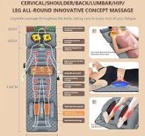 Ganzkörper-Massagematte mit Wärme, 20 Köpfe, vibrierende ...