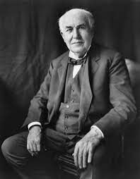 The official facebook page of the man of the millenium. Thomas Alva Edison Wikipedia