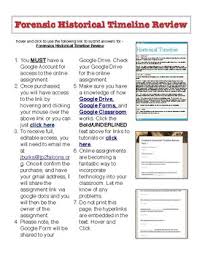 Jun 07, 2021 · documentary timeline promo is a professionally designed and constructed after effects template that can be used for a wide range of projects. Forensic Timeline Worksheets Teaching Resources Tpt