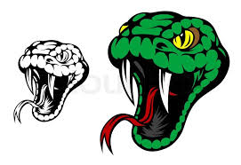 Green Snake Mascot Stock Image Colourbox