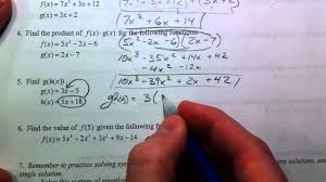 Honors chemistry final exam answer key. Algebra 2 Midterm Review 1 9 Youtube