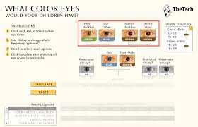 baby eye color calculator eye color predictor