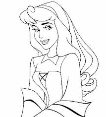 Le encanta dormir o jugar bajo el sol. Plansa De Colorat Cu Aurora