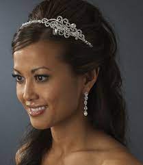 Pearl And Crystal Bridal Headband With Side Accent Bridal Headband Crystal Bridal Headband Bridal Hair