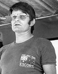 Old Australian motor racing photographs of past drivers