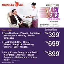 Follow us to receive latest updates &. Malindo Air Business Class Sale Hong Kong Taipei Guangzhou All In Return Rm899 Until 2 April 2017