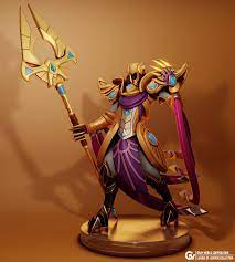 3D file Azir | League of Legends・Model to download and 3D print・Cults