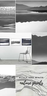 Black And White Gallery Wall Printables Abstract Landscape Printable Set Gallery Wall Prints Modern Gallery Wall Black And White Tree