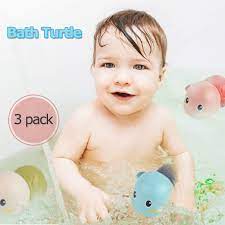 Our baby bath toy range includes pirate ships, spinners, animal friends and pouring cups. Buy Baby Bath Toys Wind Up Turtle Bathtub Toys Toy For Babies 6 12 Months Floating Swimming Turtles For Boys Girls Baby Shower Bathtime Fun Pool Toys For Toddlers Gift For 1 2 3 4 Year Old