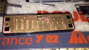 If that's the case, stick with only the toothbrush and scrub gently. How To Clean Harmonica Reed Plates Youtube