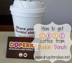 Referral Wednesday Dunkin Donuts Perks How To Get Free Coffee From Dunkin Donuts Drugstore Divas Free Coffee Money Saving Websites Dunkin