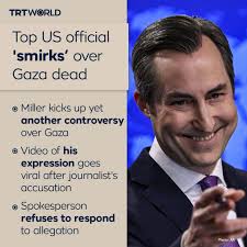 You're smirking as you say that... are you aware?" Journalist Sam Husseini  criticises US Spokesperson Matthew Miller for mocking the dead in Gaza 🔗  https://t.co/188lBMQwcb