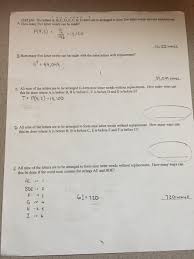 In a word where no letters are repeated, such as france, the number of distinguishable ways of arranging the letters could be calculated by 5!, which gives 120. Solved The Letters A B C D E F G H And I Are To Ar Chegg Com